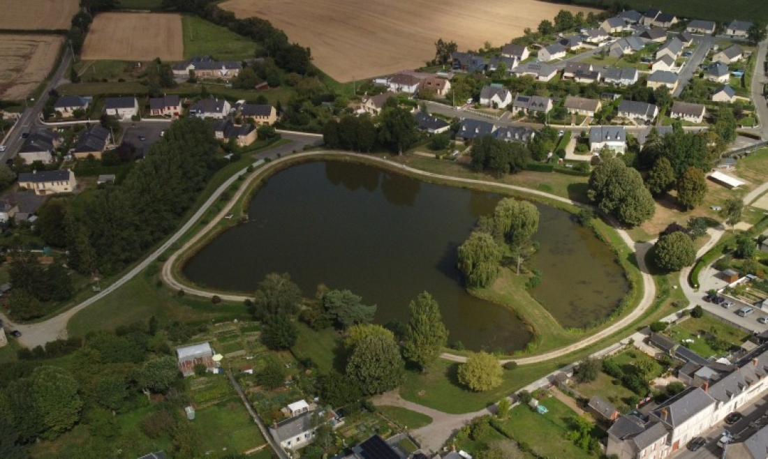 Le plan d'eau du Lac